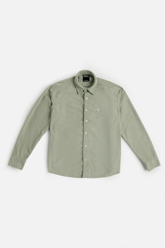 Mint Green Soft Textured Shirt
