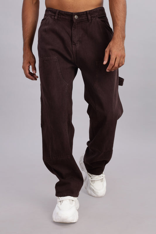 Brown Carpenter Utility Jeans