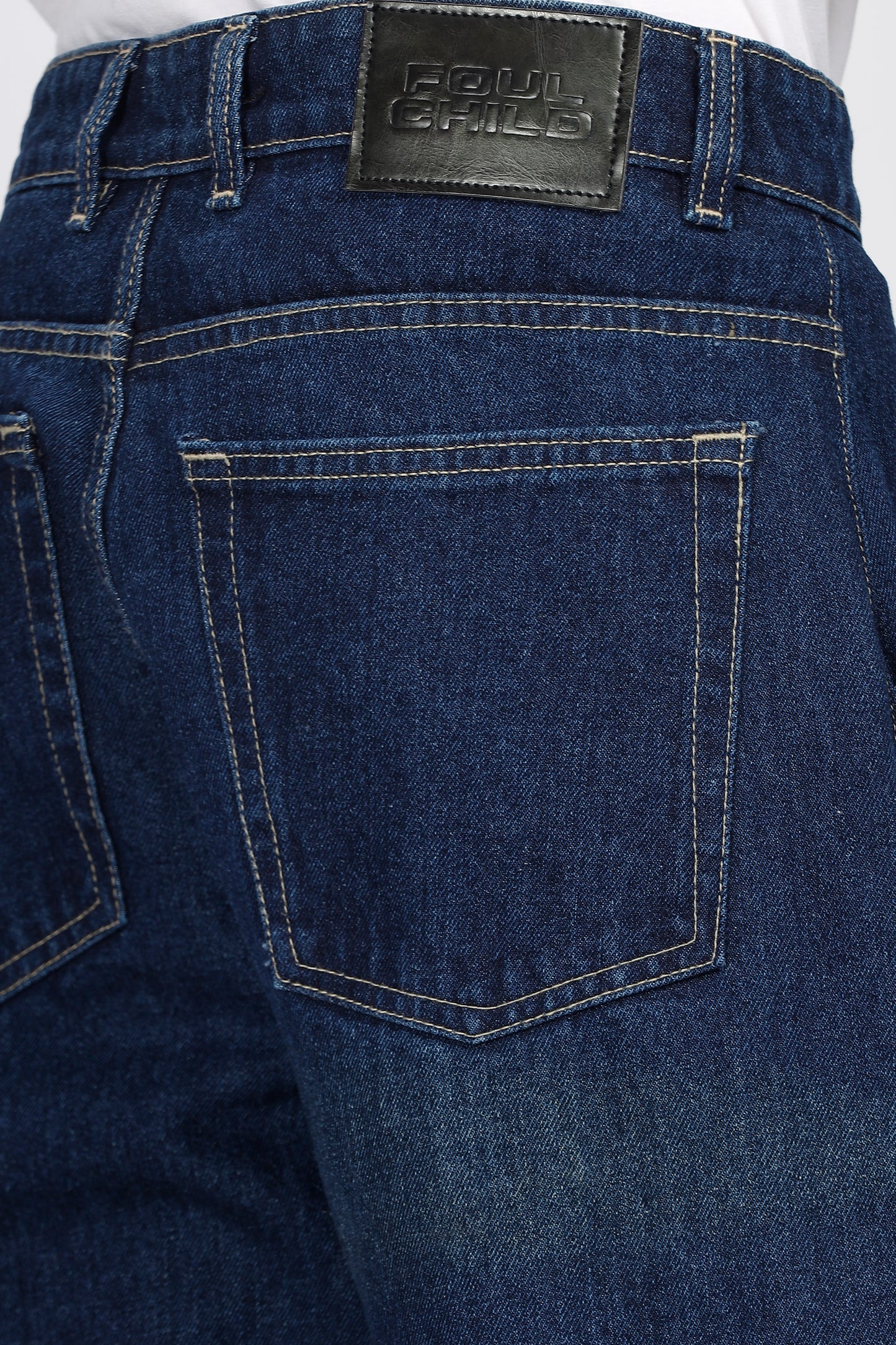 6 Pocket Cargo Dark Blue Jeans