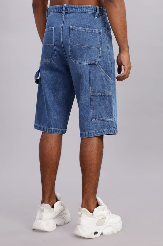 Vintage Blue Carpenter Denim Jorts