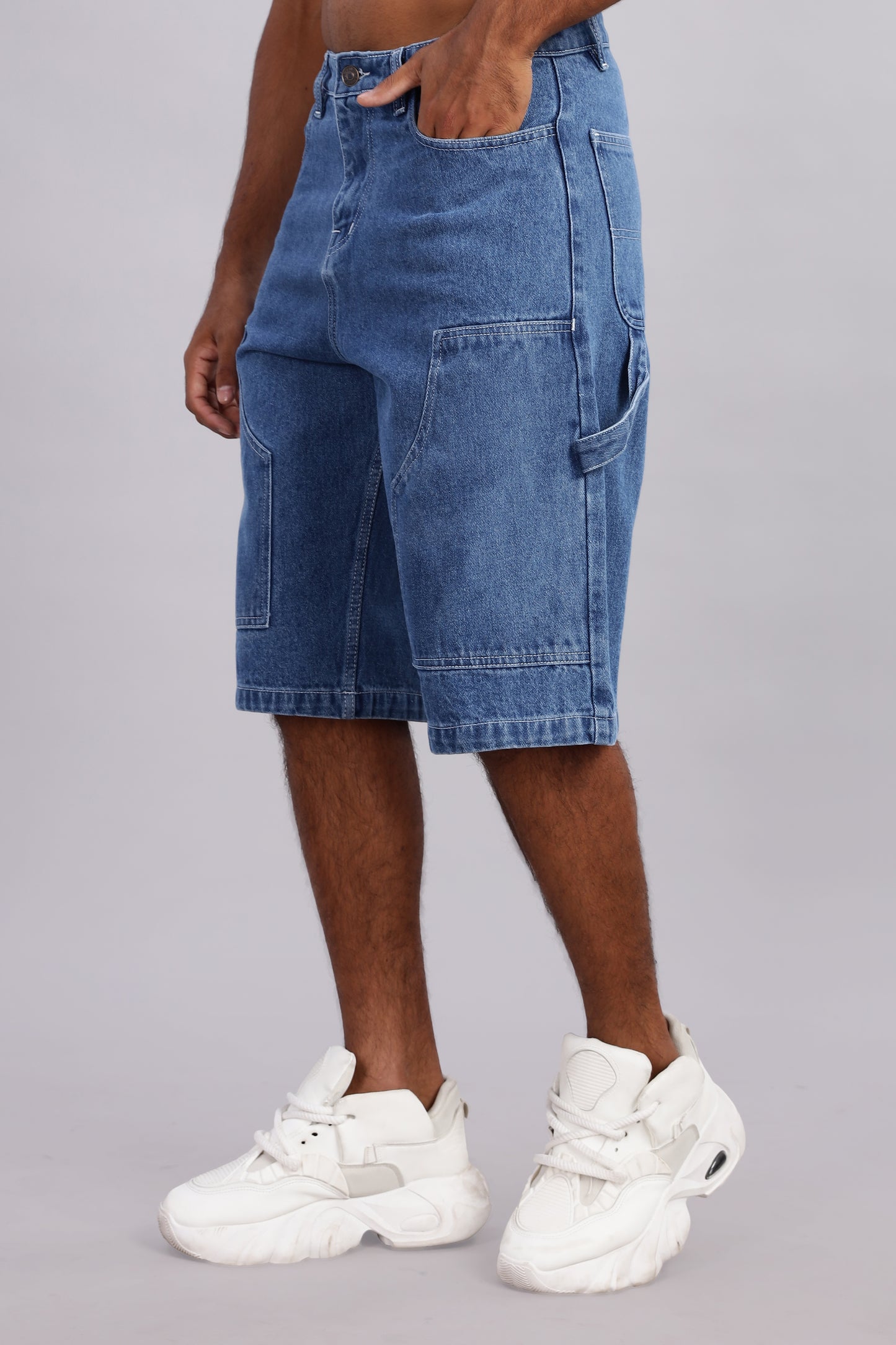 Vintage Blue Carpenter Denim Jorts