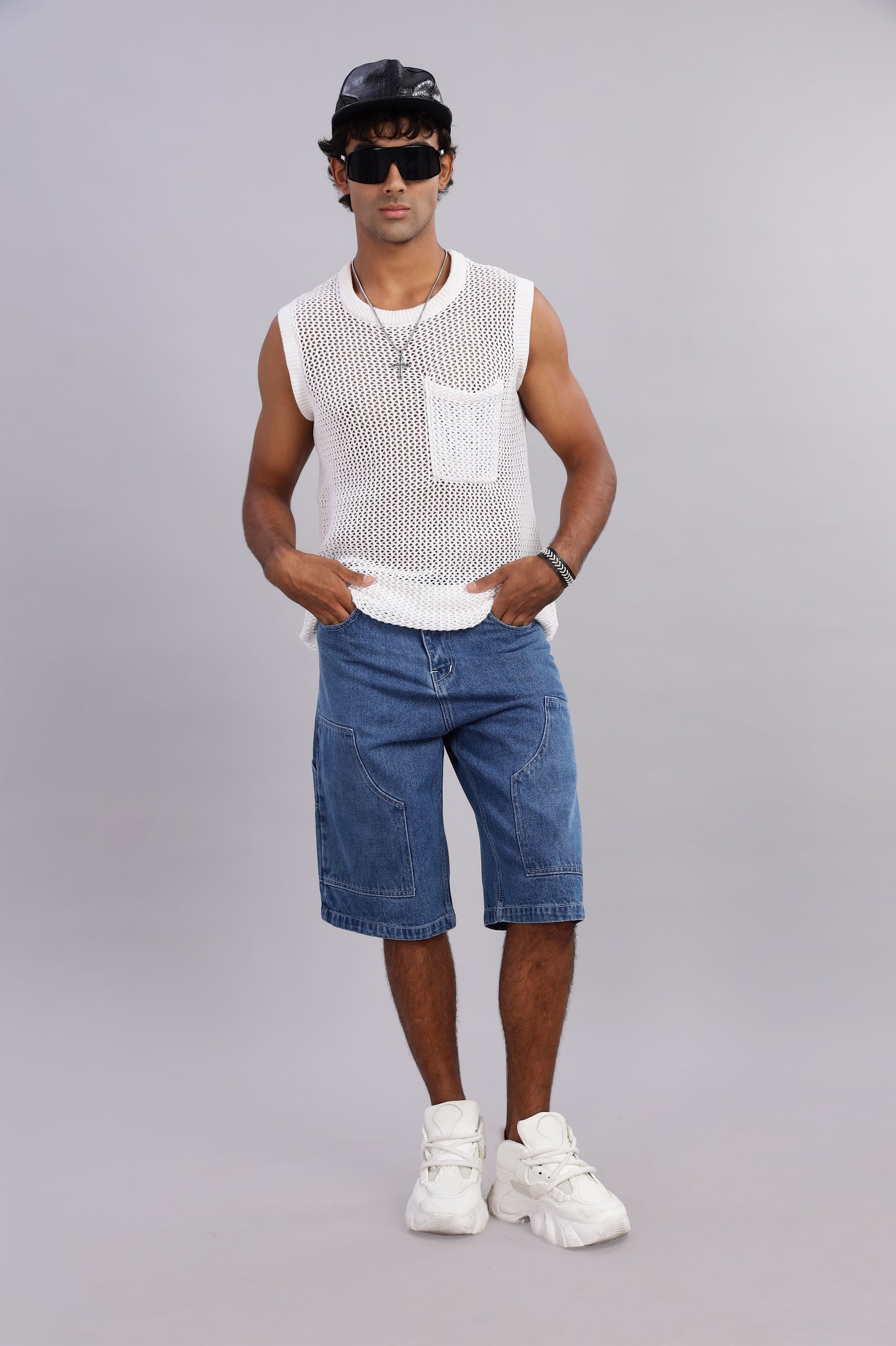 Vintage Blue Carpenter Denim Jorts