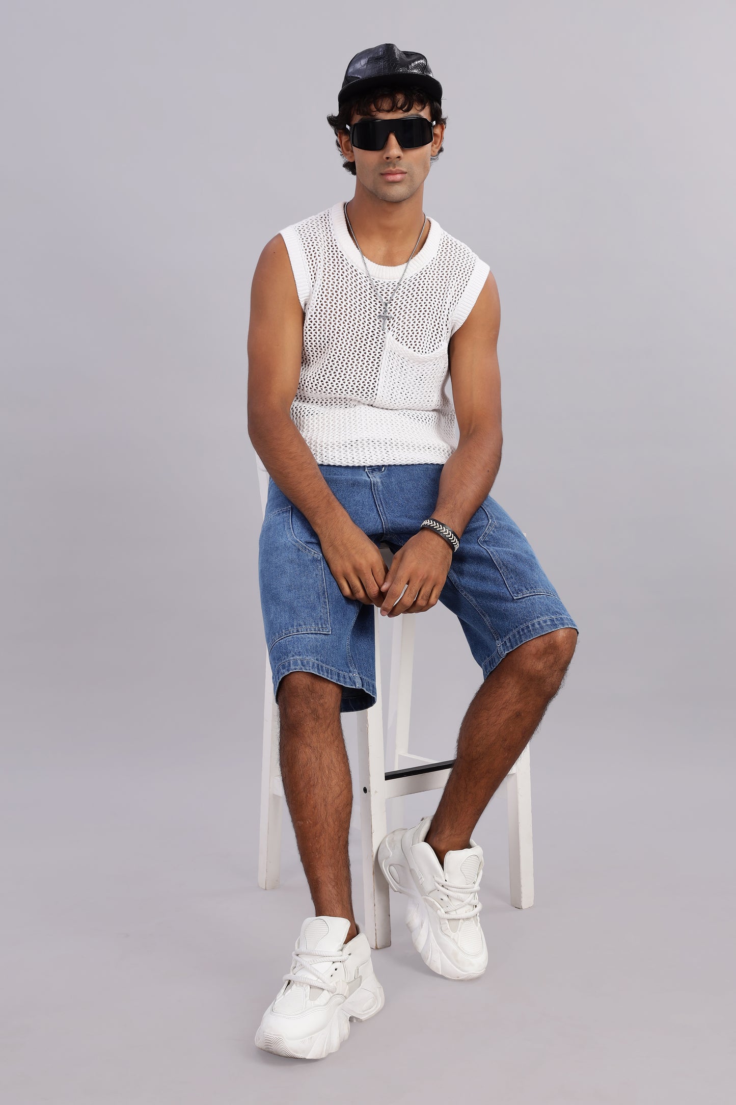 Vintage Blue Carpenter Denim Jorts
