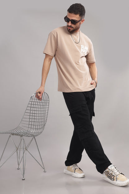 8 Pocket Cargo Denim | Baggy Fit Jeans | Black