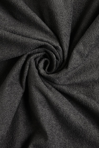 Grey Soft Touch Texture Shirt- Relaxed Fit