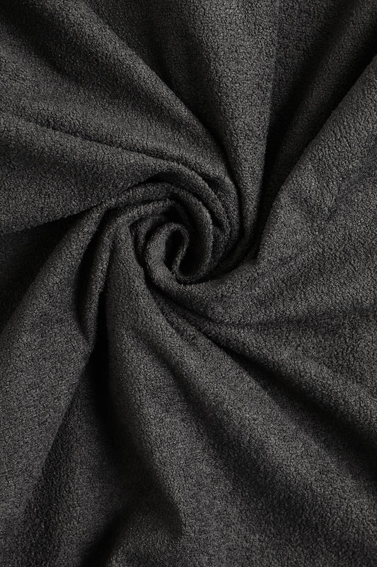 Grey Soft Touch Texture Shirt- Relaxed Fit