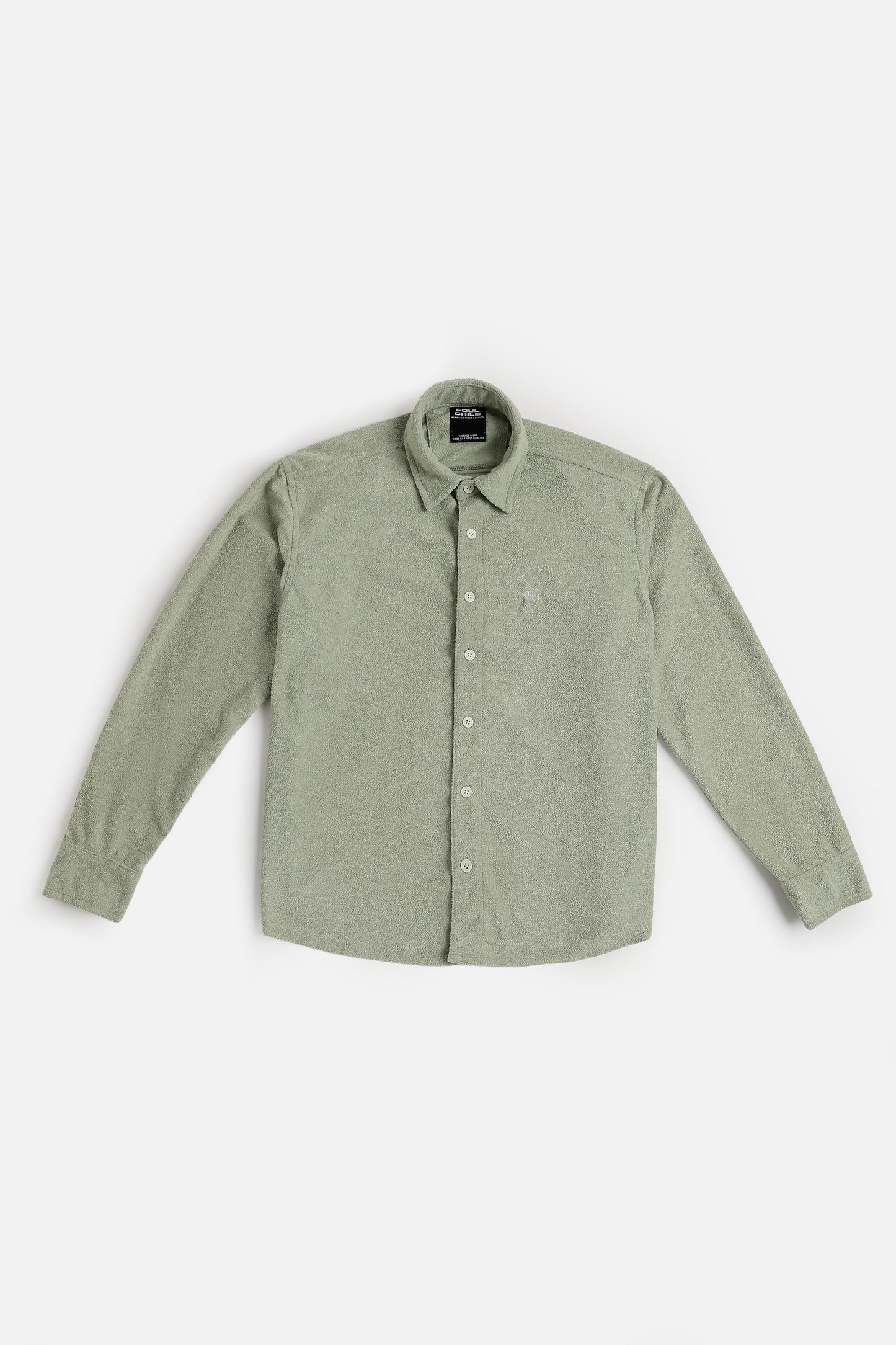 Mint Green Soft Textured Shirt