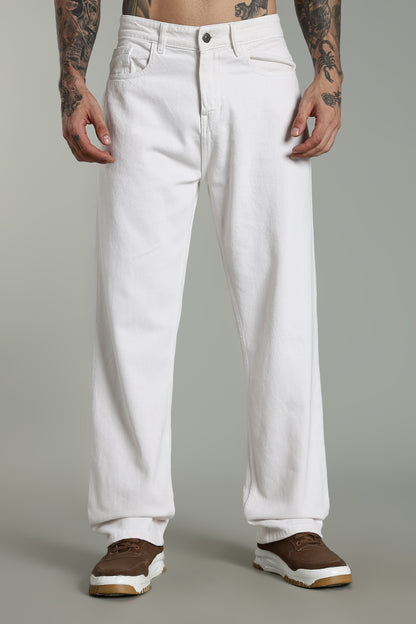 White Baggy Jeans