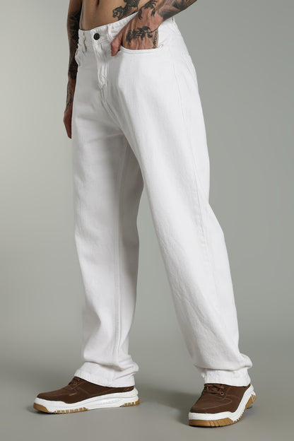 White Baggy Jeans
