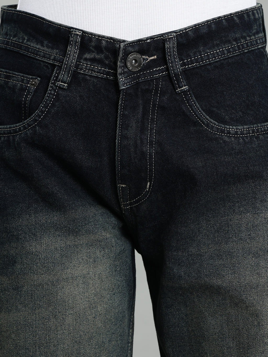 Barrel Fit | Dark Indigo with Tint