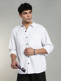 White Oversized/Relax Fit Shirt