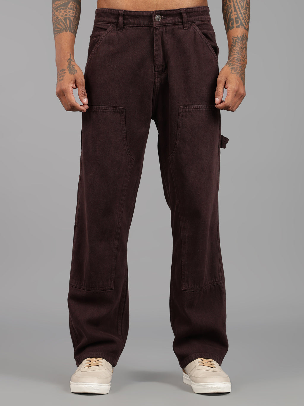 Brown Carpenter Utility Jeans