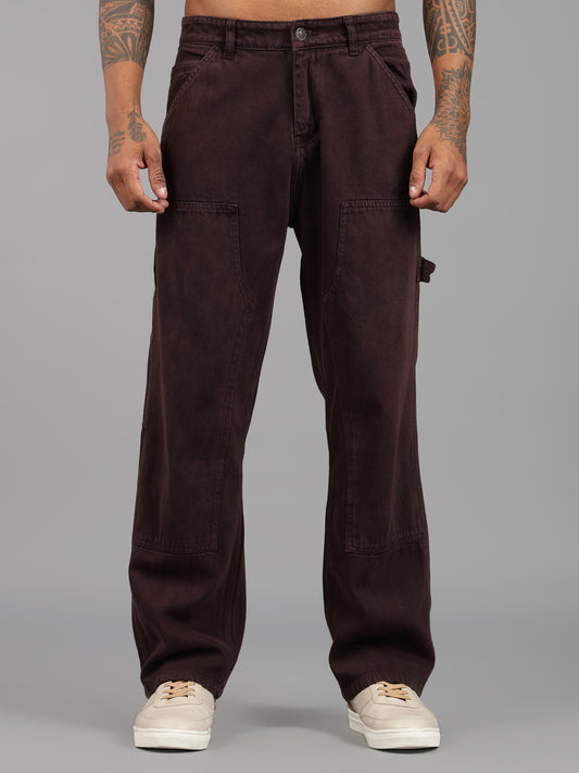 Brown Carpenter Utility Jeans