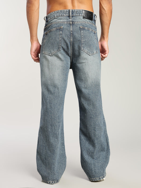 Men's Wide Leg Jeans