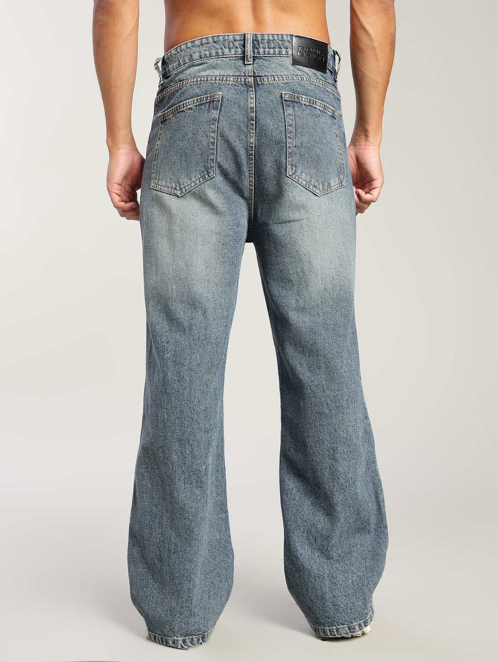 Men's Wide Leg Jeans