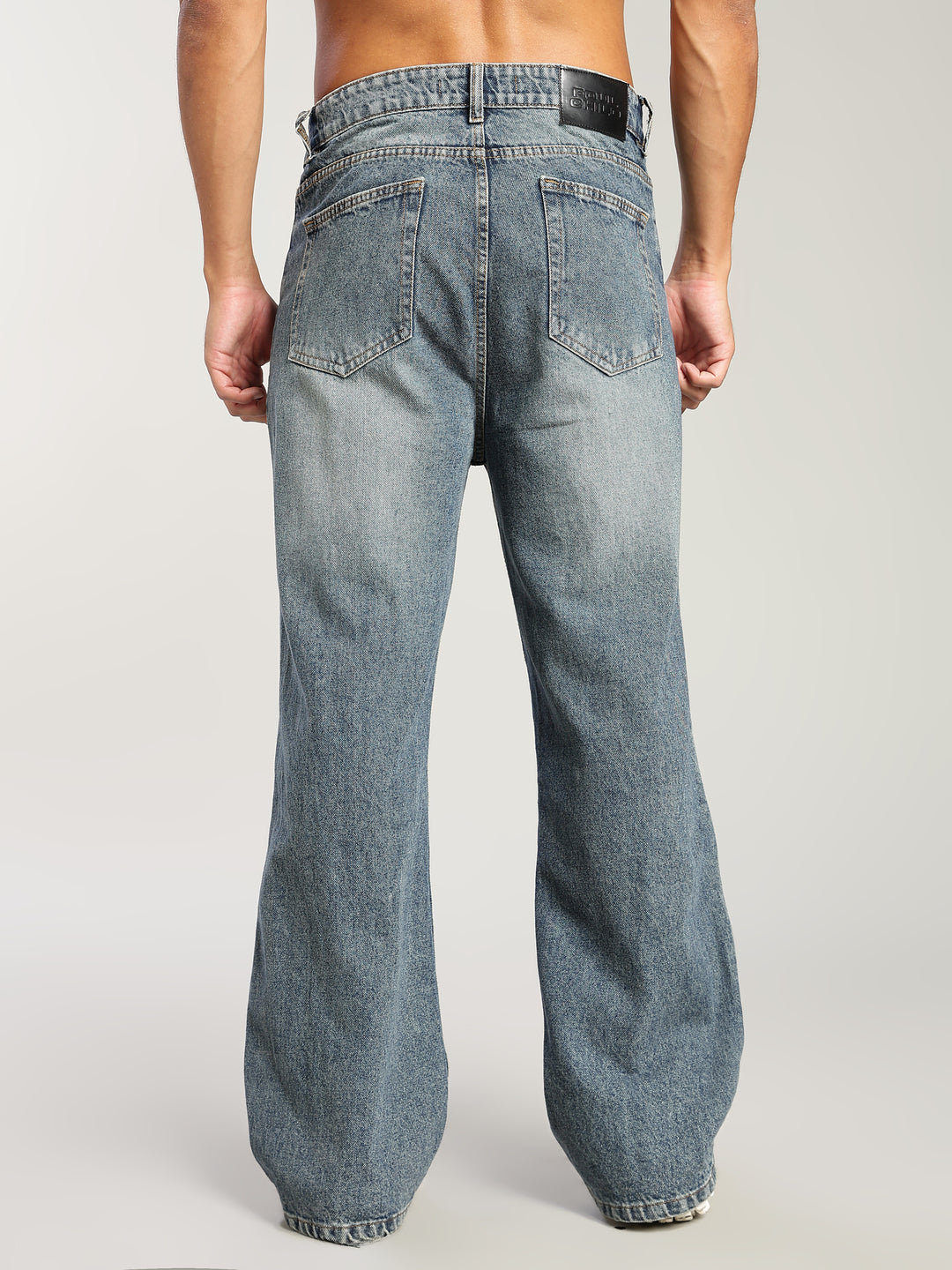 Men's Wide Leg Jeans