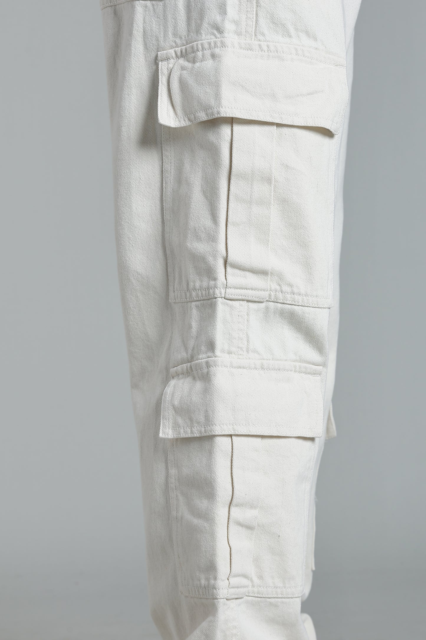 8 Pocket Cargo Denim | Baggy Fit Jeans | Off-White