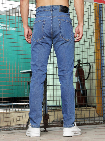 Ripped Skinny Blue Jeans