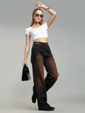 Women's Wide Leg Jeans | Brown