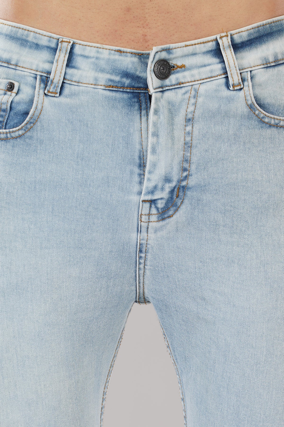 Ripped Skinny Light Blue Jeans