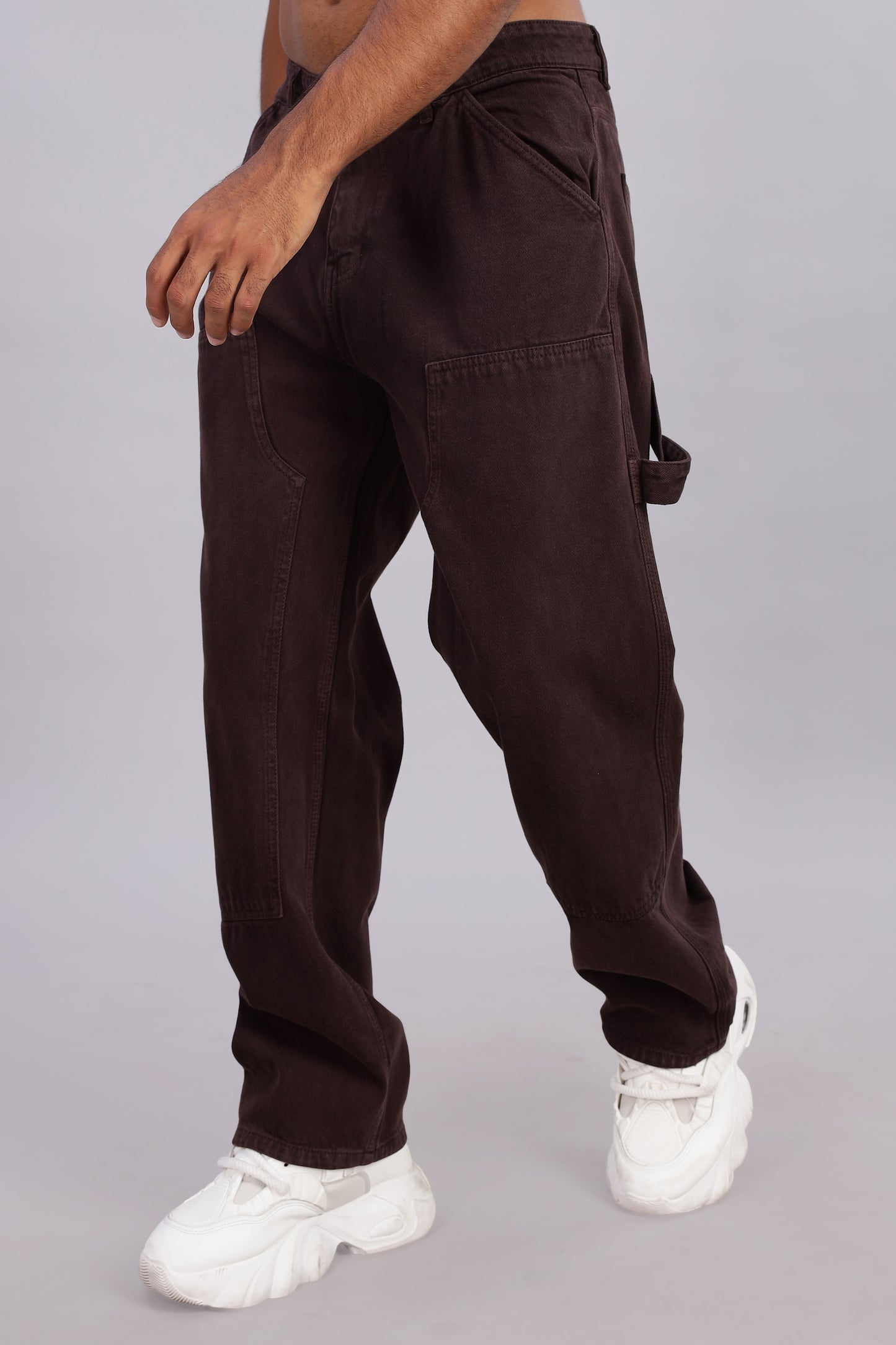 Brown Carpenter Utility Jeans