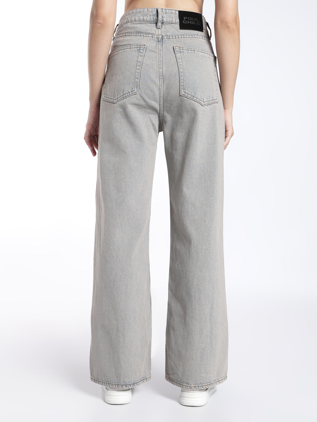 Light Blue Wide Leg Jeans