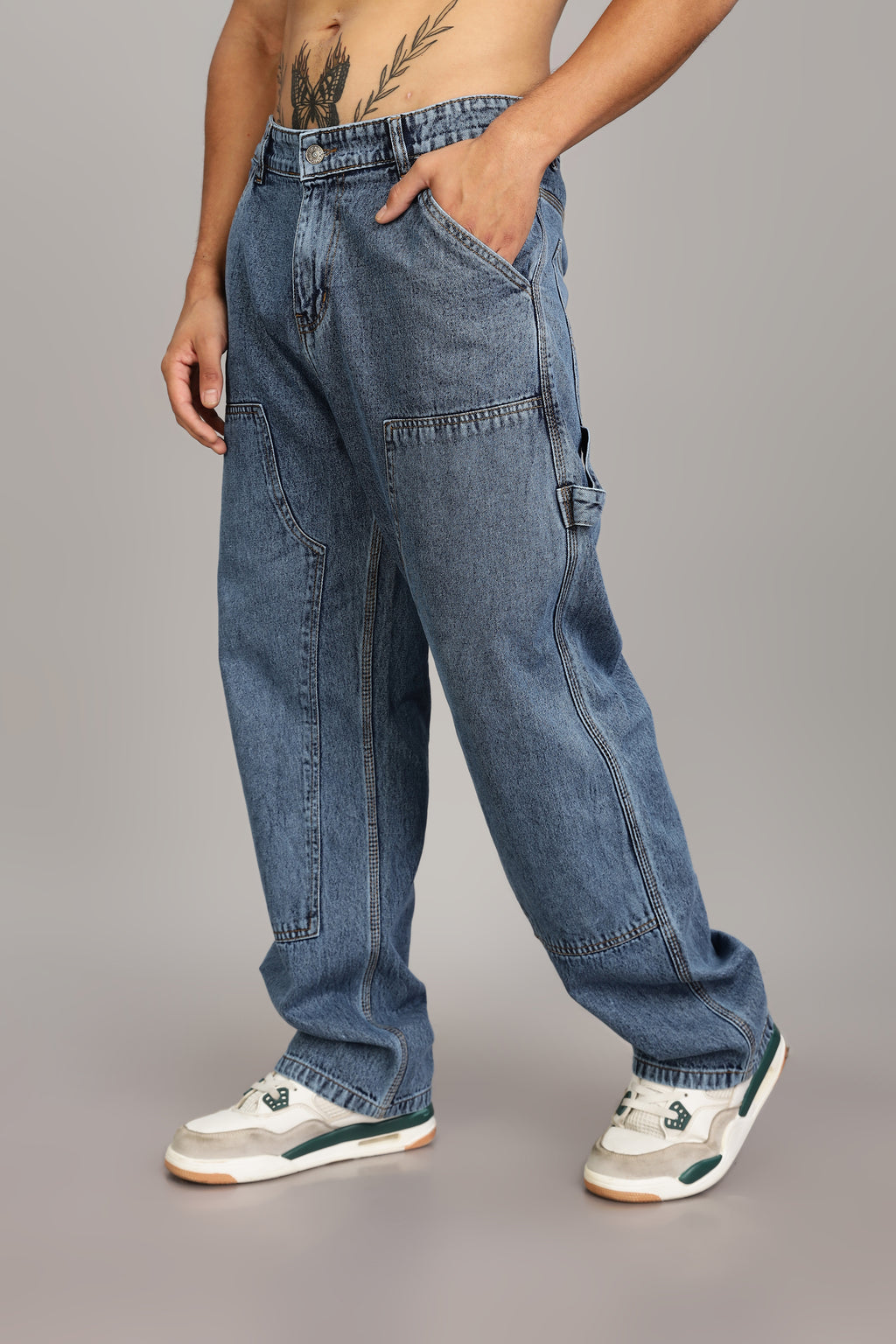 Carpenter  Blue Jeans | Baggy Fit