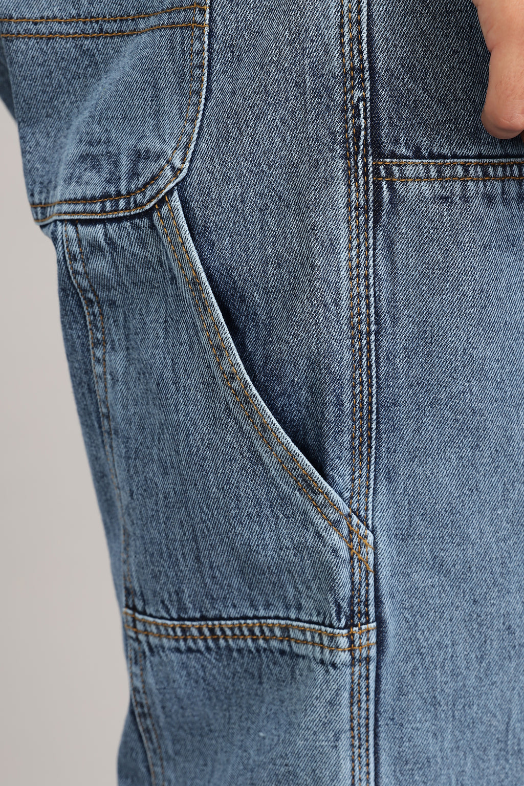 Carpenter  Blue Jeans | Baggy Fit