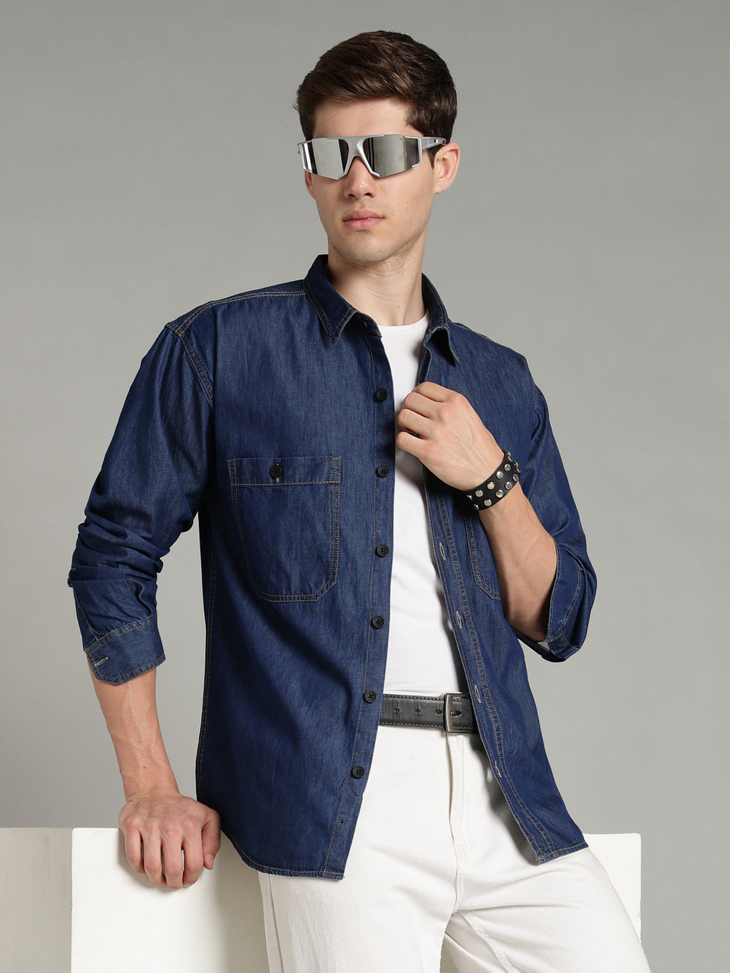 Denim Blue Shirt | Relax Fit