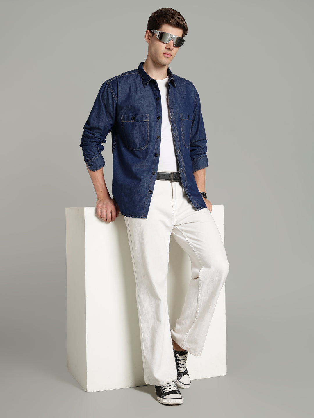 Denim Blue Shirt | Relax Fit