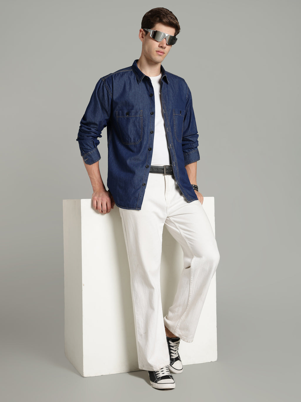 Denim Blue Shirt | Relax Fit